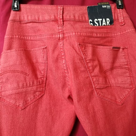Slim fit red jeans - Picture 4 of 5